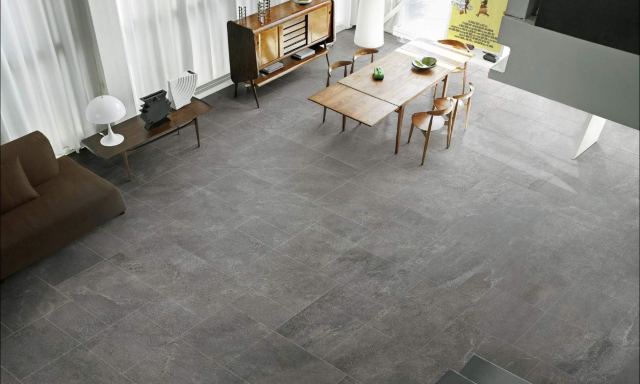 15 Kitchen Flooring Ideas The Irish, Black Slate Floor Tiles Ireland